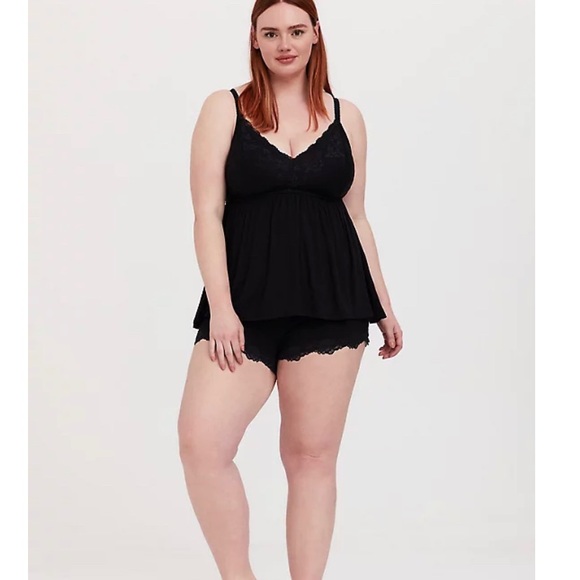 ✨SOLD✨Torrid sleep babydoll top - Picture 2 of 3